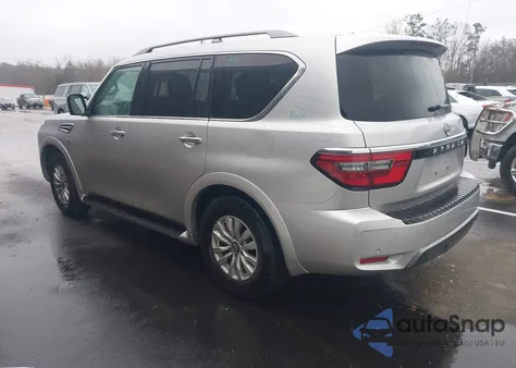 2022 Nissan Armada Sv 4Wd from USA, damaged, VIN JN8AY2AD6N9677443